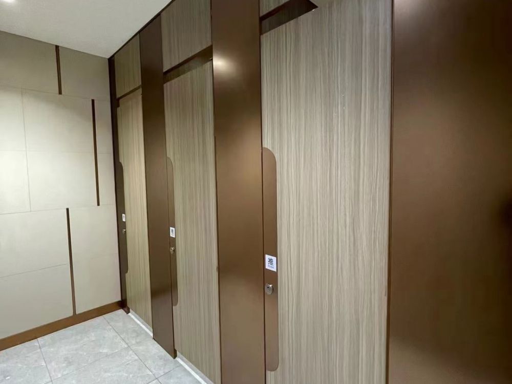 bathroom partition panel